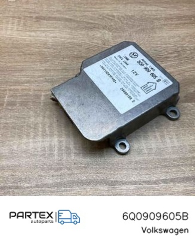 6Q0909605B Модуль-процессор управления подушкой безопасности (ЭБУ AIRBAG) купить Полтава