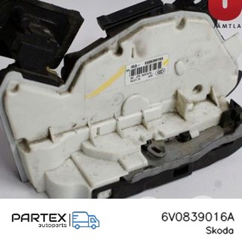 Замок задней двери, правой 6V0839016A VAG