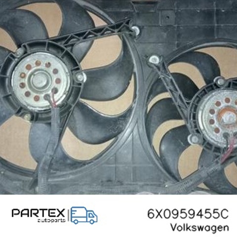 6X0959455C VAG Электровентилятор охлаждения купить в Павлоград