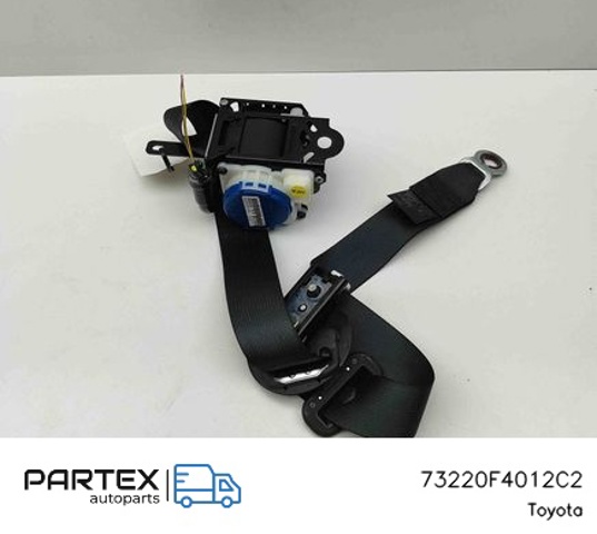 73220F4012C2 TOYOTA Левый ремень безопасности купить в Запорожье