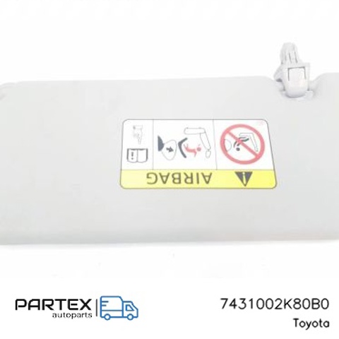 7431002K80B0 TOYOTA Козырек солнцезащитный купить в Каменское