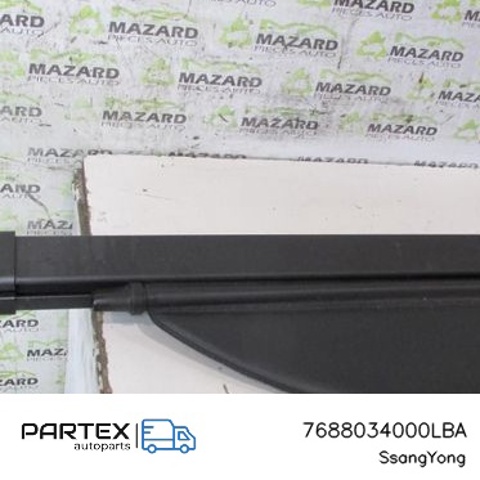 7688034000LBA SSANG YONG Шторка стекла заднего купить в Киев