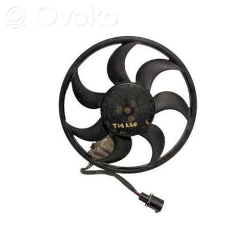 VAG 7L0959455A Электровентилятор охлаждения в сборе (мотор+крыльчатка) правый в наличии Каменское