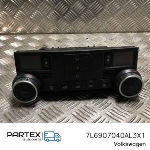 Блок управления печкой 7L6907040AL3X1 VAG