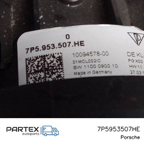 PORSCHE 7P5953507HE в наличии Днепр