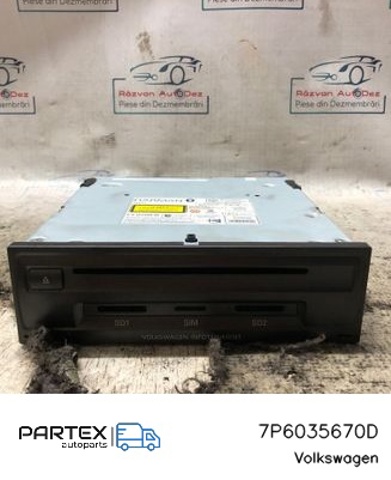 Радиоприемник 7P6035670D VAG