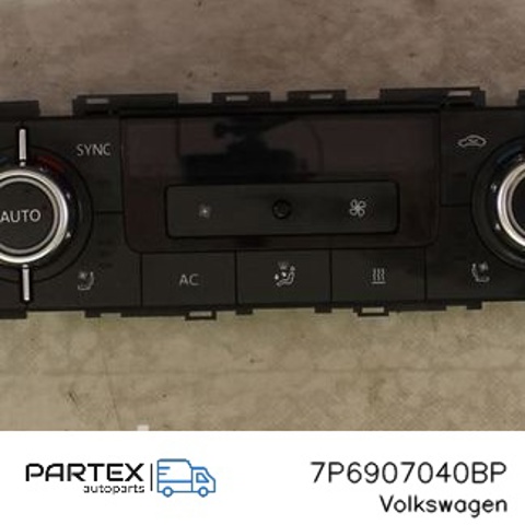 VAG 7P6907040BP Блок управления режимами отопления/кондиционирования в наличии Тернополь