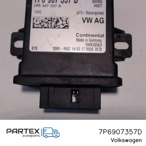 Модуль управления (ЭБУ) адаптивного освещения 7P6907357D VAG