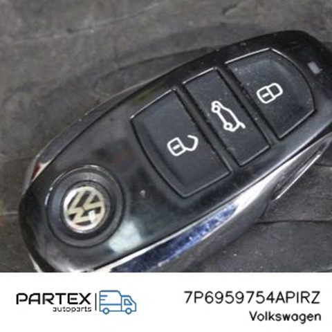 Ключ замка зажигания 7P6959754APIRZ VAG