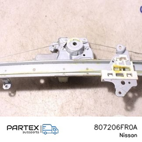 NISSAN 807206FR0A Механизм стеклоподъемника двери передней правой в наличии Кривой Рог