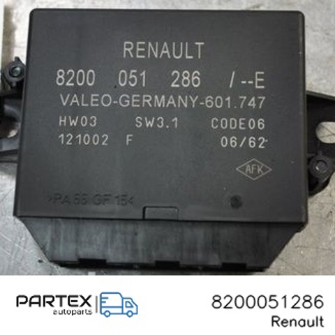RENAULT 8200051286 Модуль управления (ЭБУ) парктроником в наличии Ужгород
