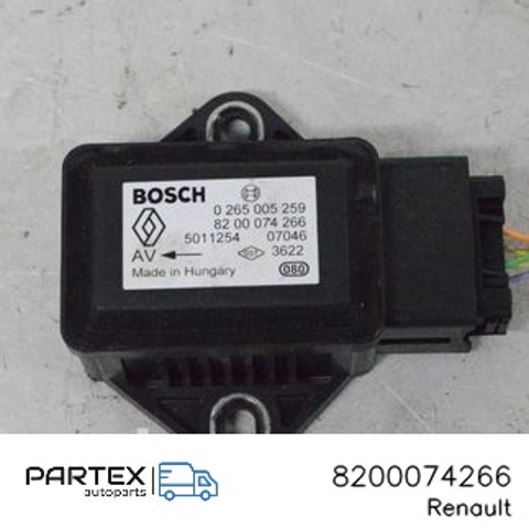 RENAULT 8200074266 Датчик поперечного ускорения (ESP) в наличии Днепр