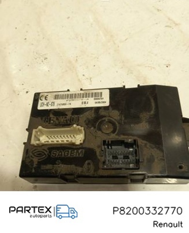 RENAULT 8200332770 в наличии Николаев