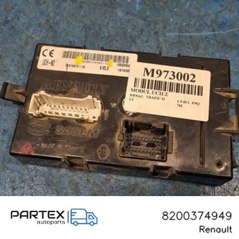 RENAULT 8200374949 Модуль управления (ЭБУ) иммобилайзером в наличии Винница