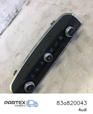 Блок управления печкой 83A820043 VAG
