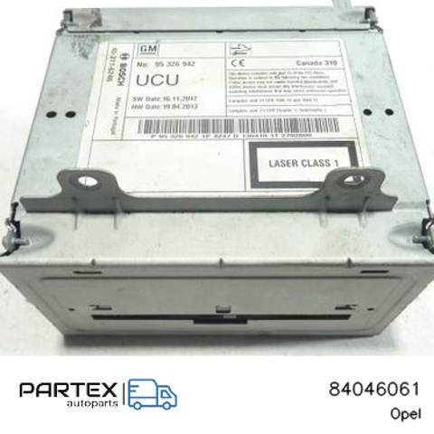 OPEL 84046061 Магнитола (радио AM/FM) в наличии Николаев