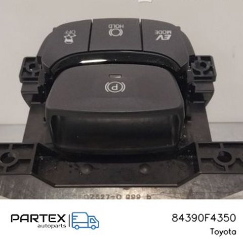 84390F4350 TOYOTA Клавиша электромеханического стояночного тормоза купить в Львов