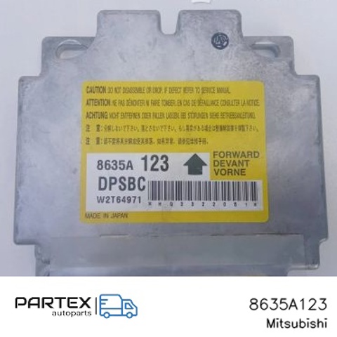 MITSUBISHI 8635A123 Модуль-процессор управления подушкой безопасности (ЭБУ AIRBAG) в наличии Ровно