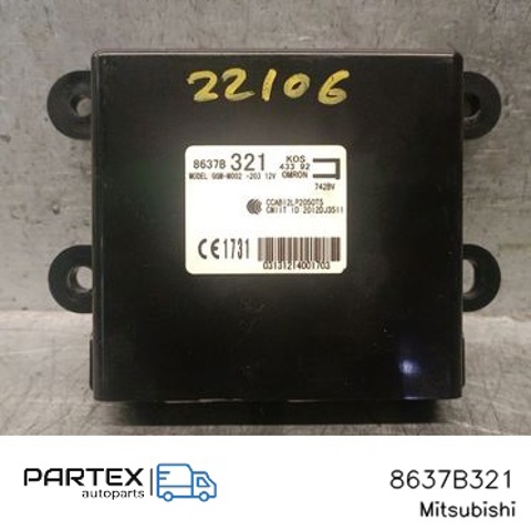 MITSUBISHI 8637B321 в наличии Тернополь