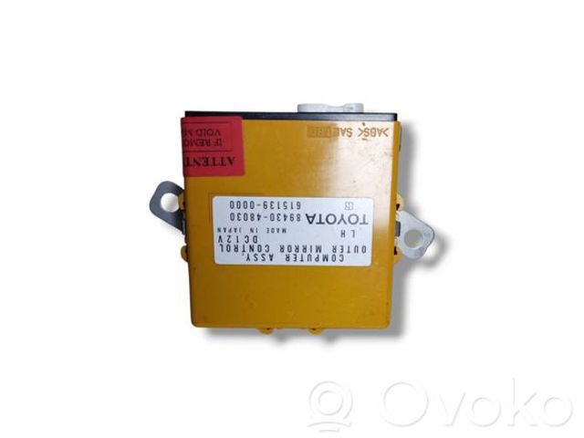 Блок управления зеркалами заднего вида, на двери 8943048030 TOYOTA