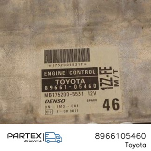 Модуль управления двигателем 8966105460 TOYOTA