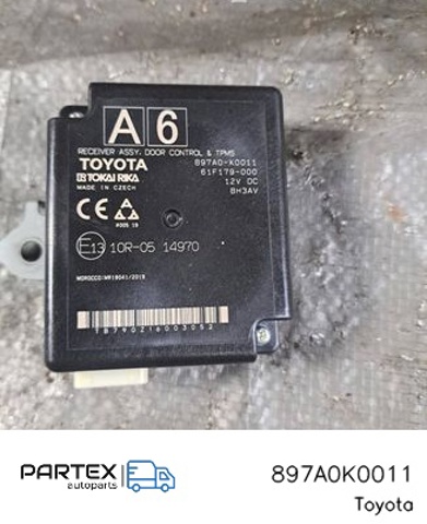 TOYOTA 897A0K0011 в наличии Павлоград