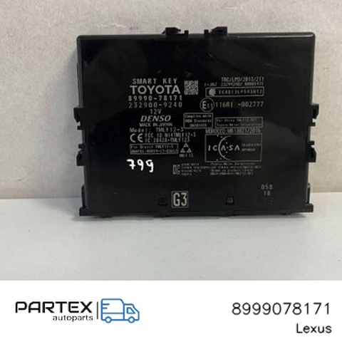8999078171 TOYOTA купить в Сумы