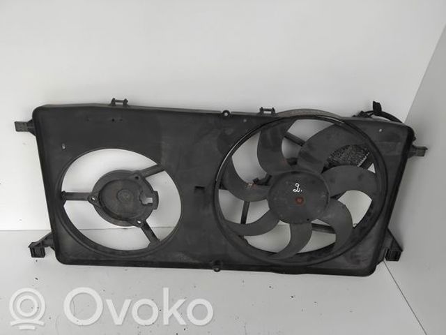 Диффузор радиатора охлаждения в сборе с крыльчаткой 8C118C607AB FORD