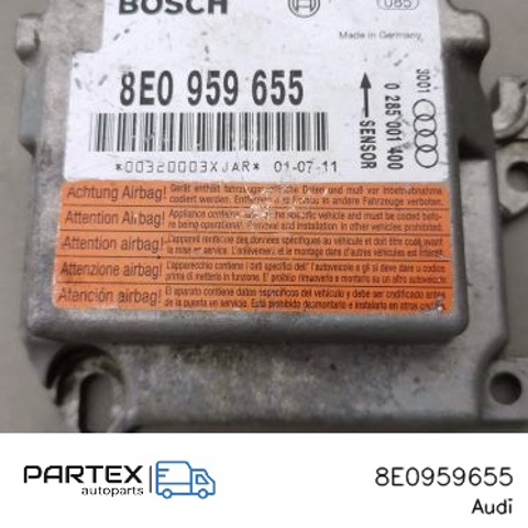 8E0959655 VAG Модуль-процессор управления подушкой безопасности (ЭБУ AIRBAG) купить в Черновцы