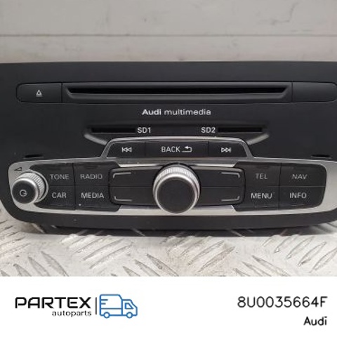 VAG 8U0035664F Магнитола (радио AM/FM) в наличии Ирпень