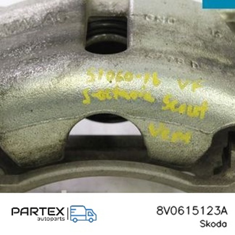 VAG 8V0615123A Суппорт тормозной передний левый в наличии Кривой Рог