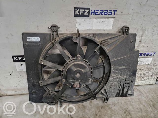 8V518C607AF Диффузор радиатора охлаждения, в сборе с мотором и крыльчаткой купить Каменское