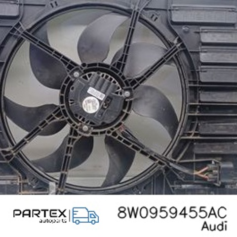 8W0959455AC Электровентилятор охлаждения в сборе (мотор+крыльчатка) купить Житомир