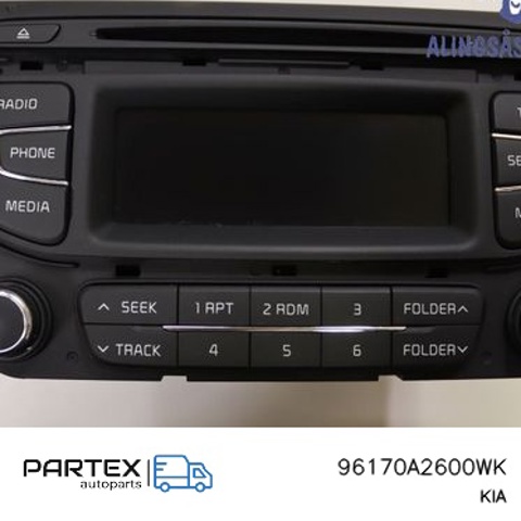 HYUNDAI 96170A2600WK Магнитола в наличии Кривой Рог