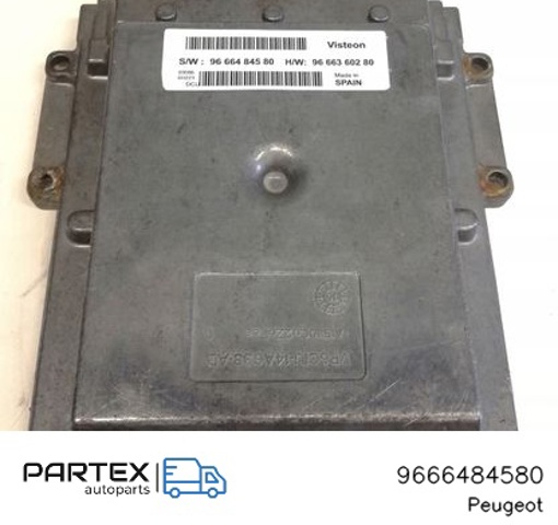 9666484580 PEUGEOT Модуль управления (ЭБУ) двигателем купить в Ирпень