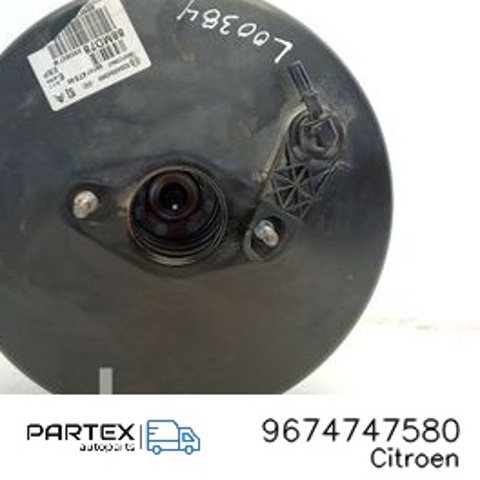 9674747580 PEUGEOT Усилитель тормозов (вакуумный) купить в Ровно