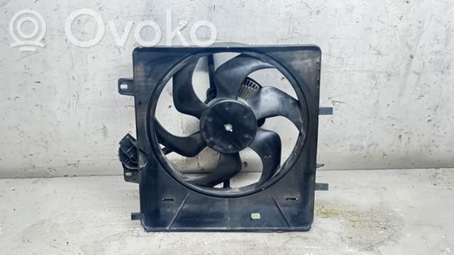 9680182080 Диффузор радиатора охлаждения, в сборе с мотором и крыльчаткой купить Павлоград