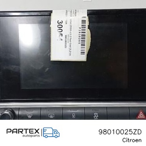 98010025ZD PEUGEOT Дисплей многофункциональный купить в Киев
