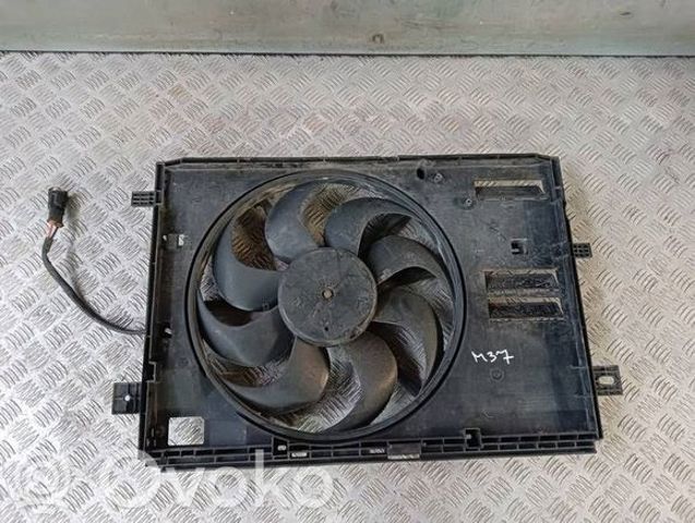 9806313880 PEUGEOT Диффузор вентилятора в сборе с мотором и крыльчаткой купить в Сумы