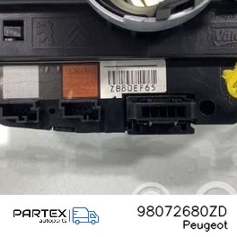 Переключатель подрулевой, левый 98072680ZD PEUGEOT