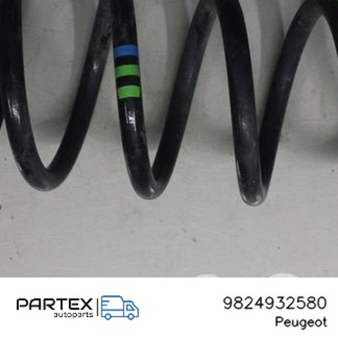 9824932580 PEUGEOT Задняя пружина купить в Ирпень