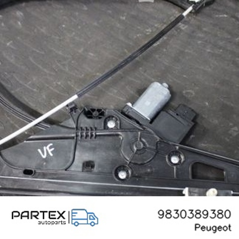 PEUGEOT 9830389380 Механизм стеклоподъемника двери передней левой в наличии Ирпень