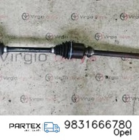 Привод передний правый 9831666780 OPEL