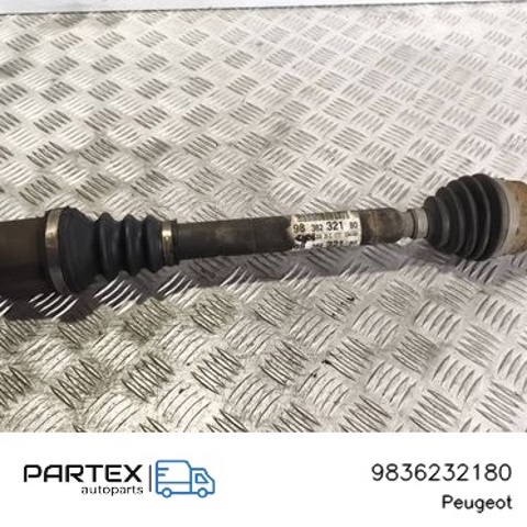 9836232180 PEUGEOT Полуось (привод) передняя левая купить в Тернополь