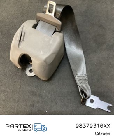 Ремень безопасности задний 98379316XX PEUGEOT