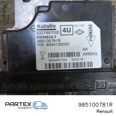 985100781R RENAULT Кольцо контактное, шлейф руля купить в Ирпень