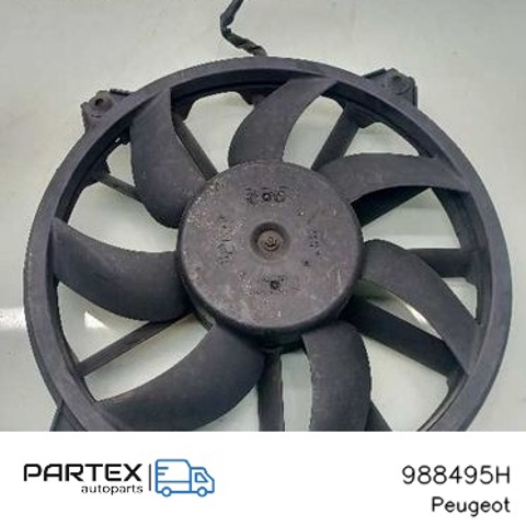 988495H PEUGEOT Электровентилятор охлаждения в сборе (мотор+крыльчатка) купить в Запорожье