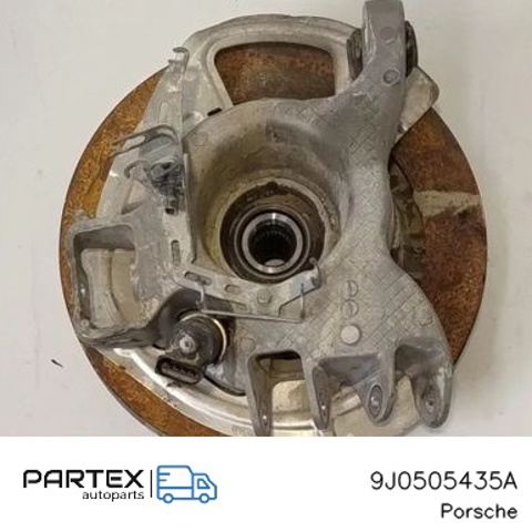 PORSCHE 9J0505435A Цапфа (поворотный кулак) задний левый в наличии Тернополь