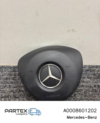 0008601202 MERCEDES Подушка безопасности (AIRBAG) водительская купить в Ужгород