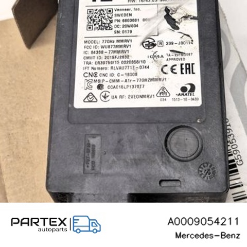 MERCEDES A0009054211 Радарный датчик дистанции в наличии Кривой Рог